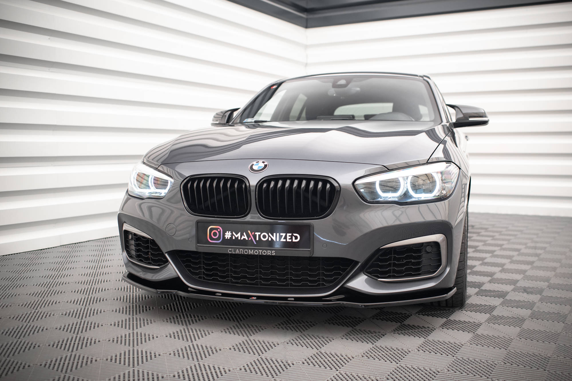 Front Splitter V.1 BMW 1 F20 / F21 Facelift - 4
