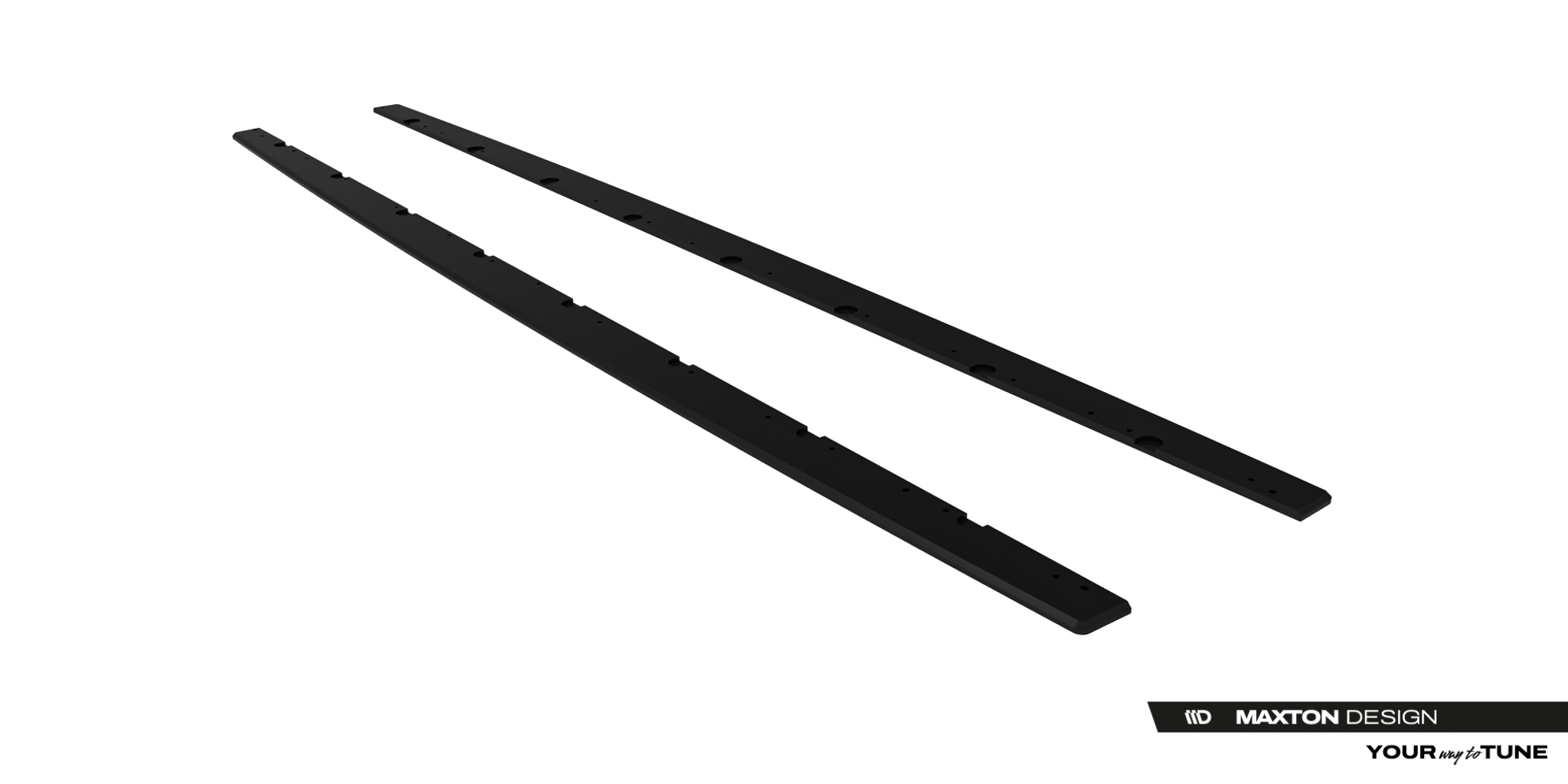 STREET PRO SIDE SKIRTS DIFFUSERS SUITABLE FOR BMW 2 M-PACK / M235I GRAN COUPE F74 – MAXTON DESIGN - 4
