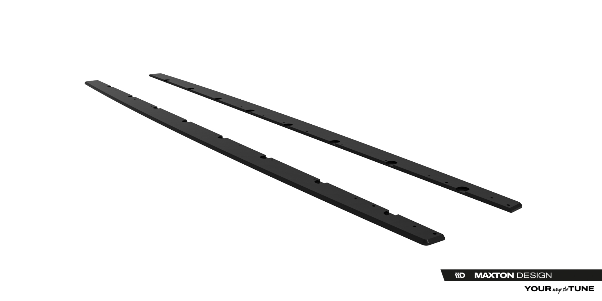 STREET PRO SIDE SKIRTS DIFFUSERS SUITABLE FOR BMW 2 M-PACK / M235I GRAN COUPE F74 – MAXTON DESIGN - 6