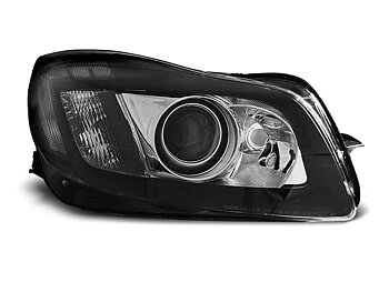 HEADLIGHTS OPEL INSIGNIA 08-12 BLACK TRU DRL