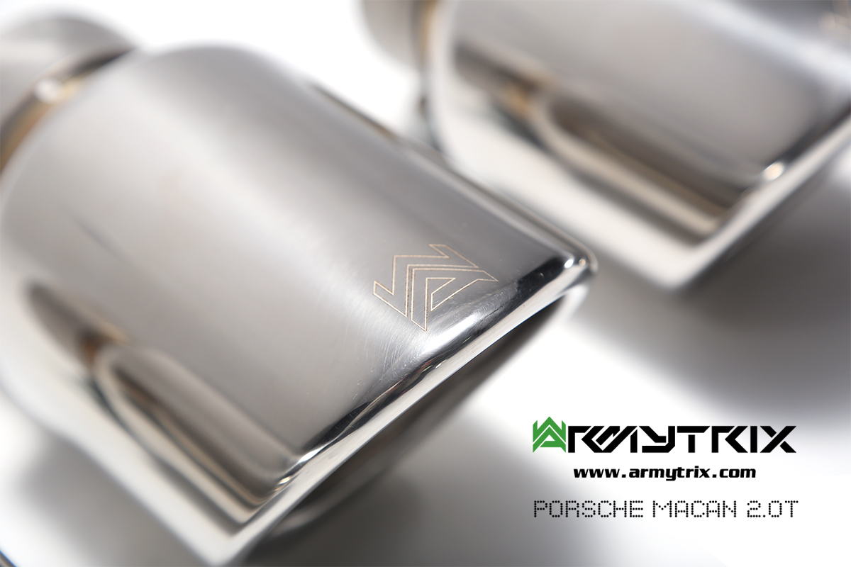 PORSCHE MACAN TURBO 3.6 V6 TWIN TURBO (2014-) STAINLESS STEEL CAT-BACK - 2