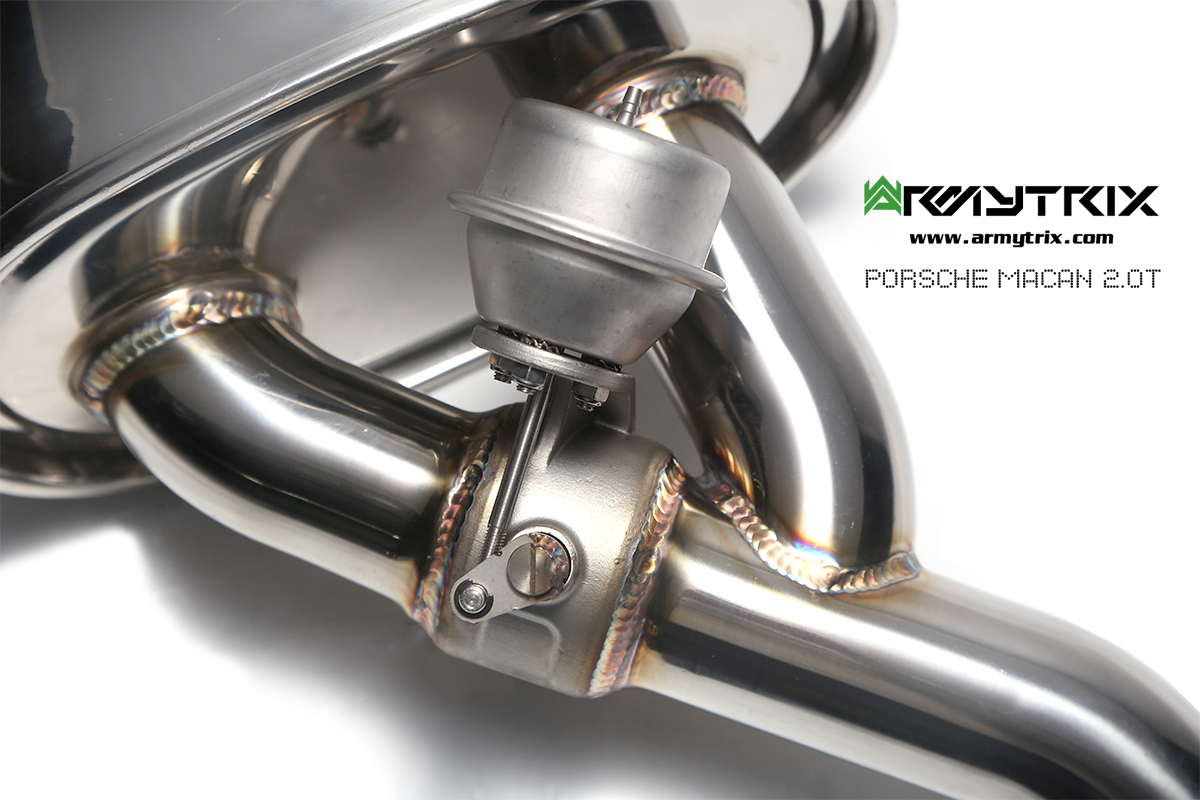 PORSCHE MACAN TURBO 3.6 V6 TWIN TURBO (2014-) STAINLESS STEEL CAT-BACK - 12