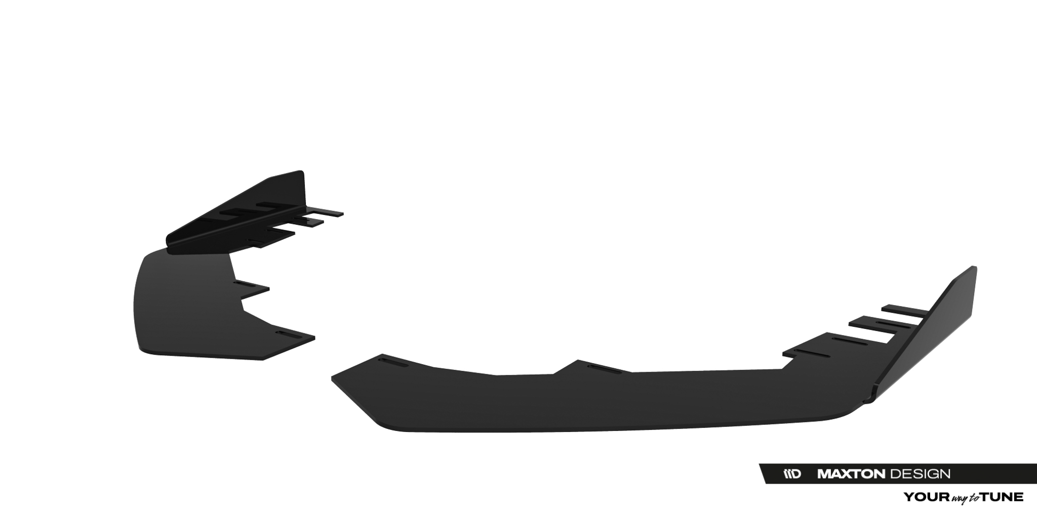 FRONT FLAPS FLAPS SUITABLE FOR BMW 2 M-PACK / M235I GRAN COUPE F74 – MAXTON DESIGN - 2