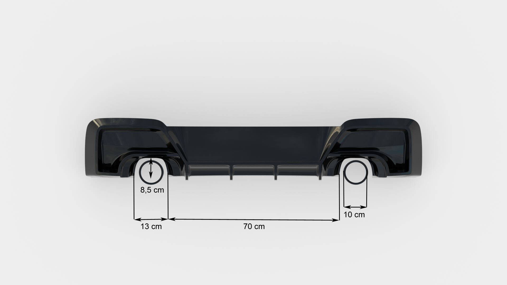 Rear Valance BMW M135I F20 / F21 (2011-2015) - 6