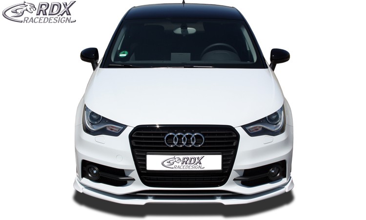 FRONT SPOILER VARIO-X AUDI A1 8X & A1 8XA SPORTBACK (-01/2015, S-LINE FRONTBUMPER) FRONT LIP SPLITTER - 3