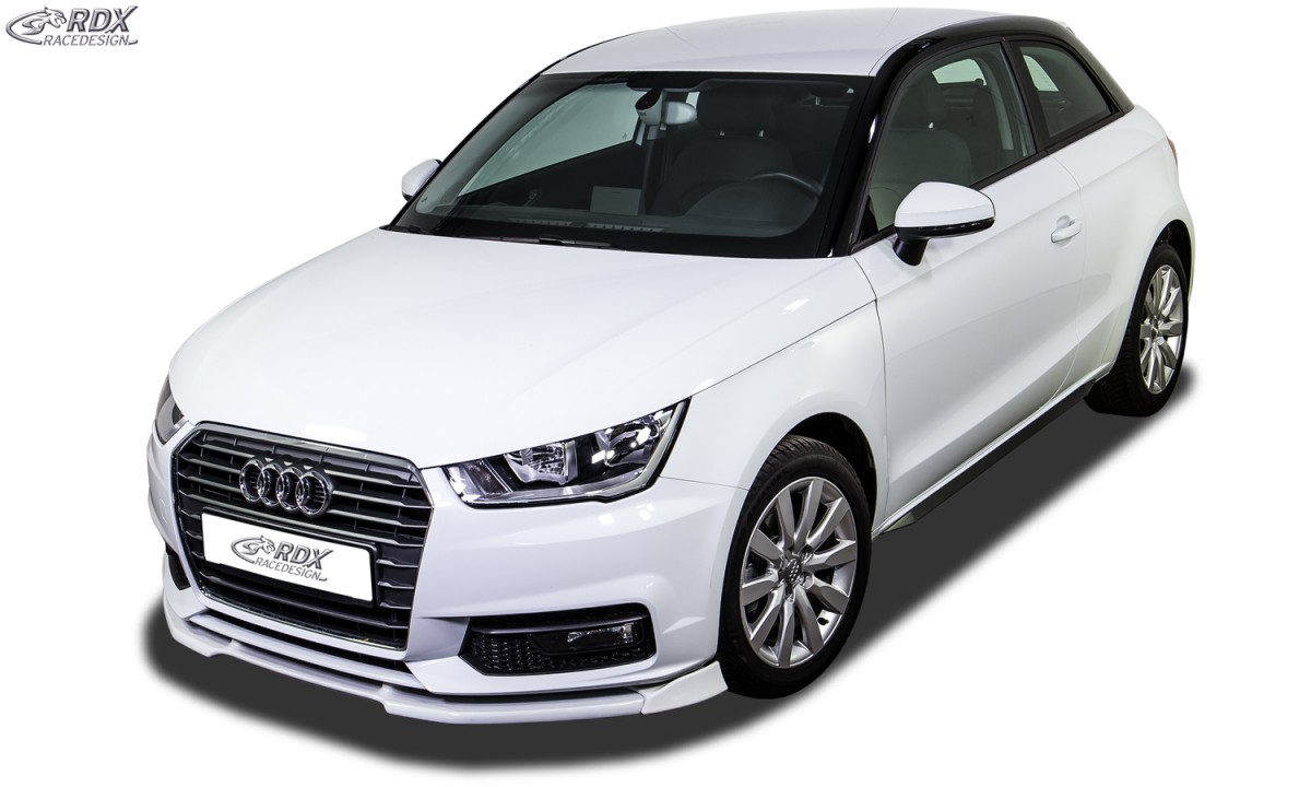 FRONT SPOILER VARIO-X AUDI A1 8X & A1 8XA SPORTBACK (01/2015+, NOT S-LINE) FRONT LIP SPLITTER - 2