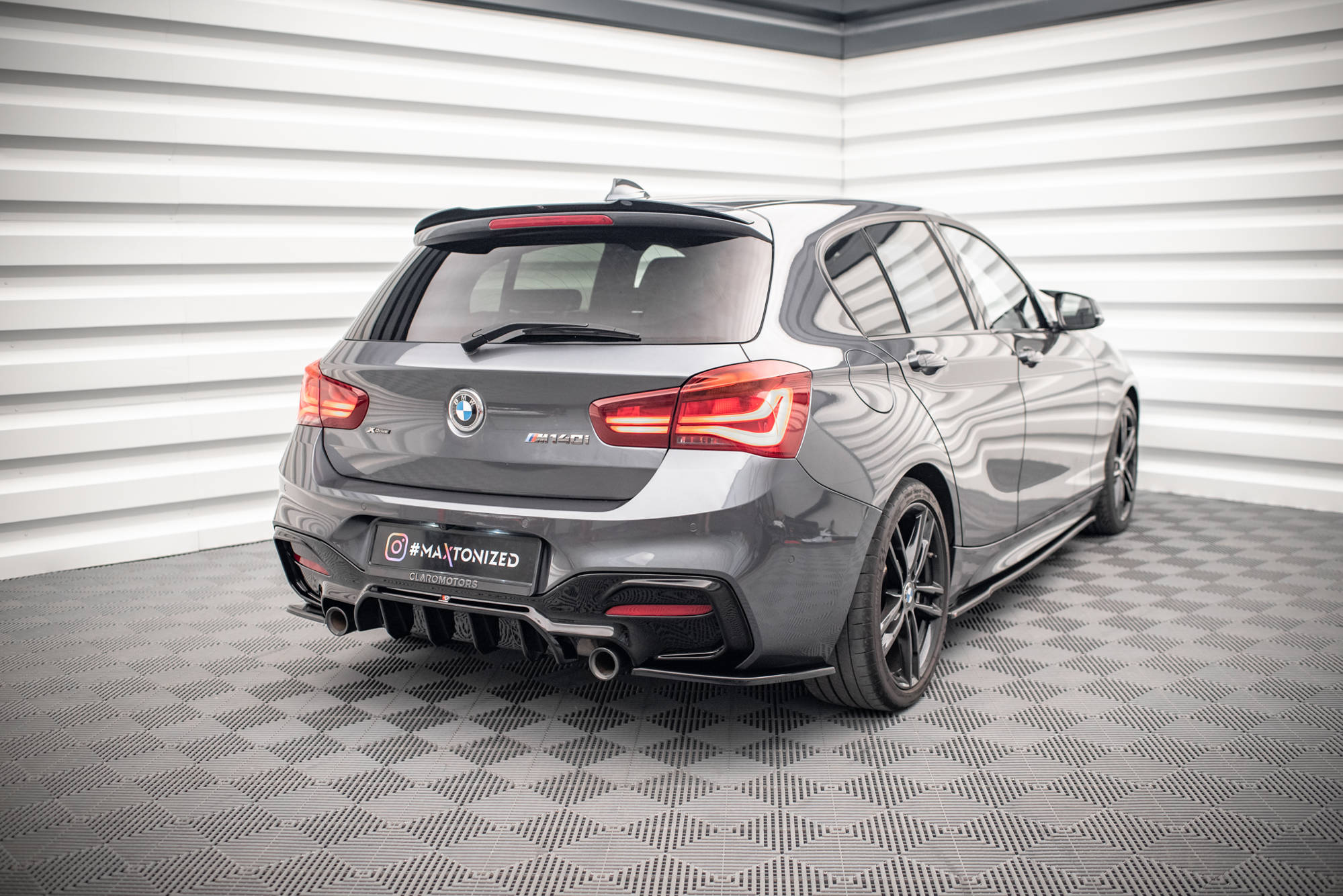 Rear Side Splitters V.3 BMW 1 F20 Facelift - 2