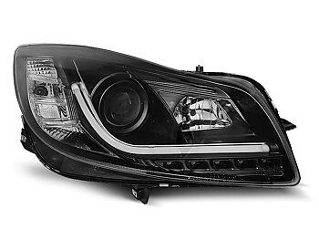 HEADLIGHTS OPEL INSIGNIA 08-12 BLACK TUBE LIGHTS