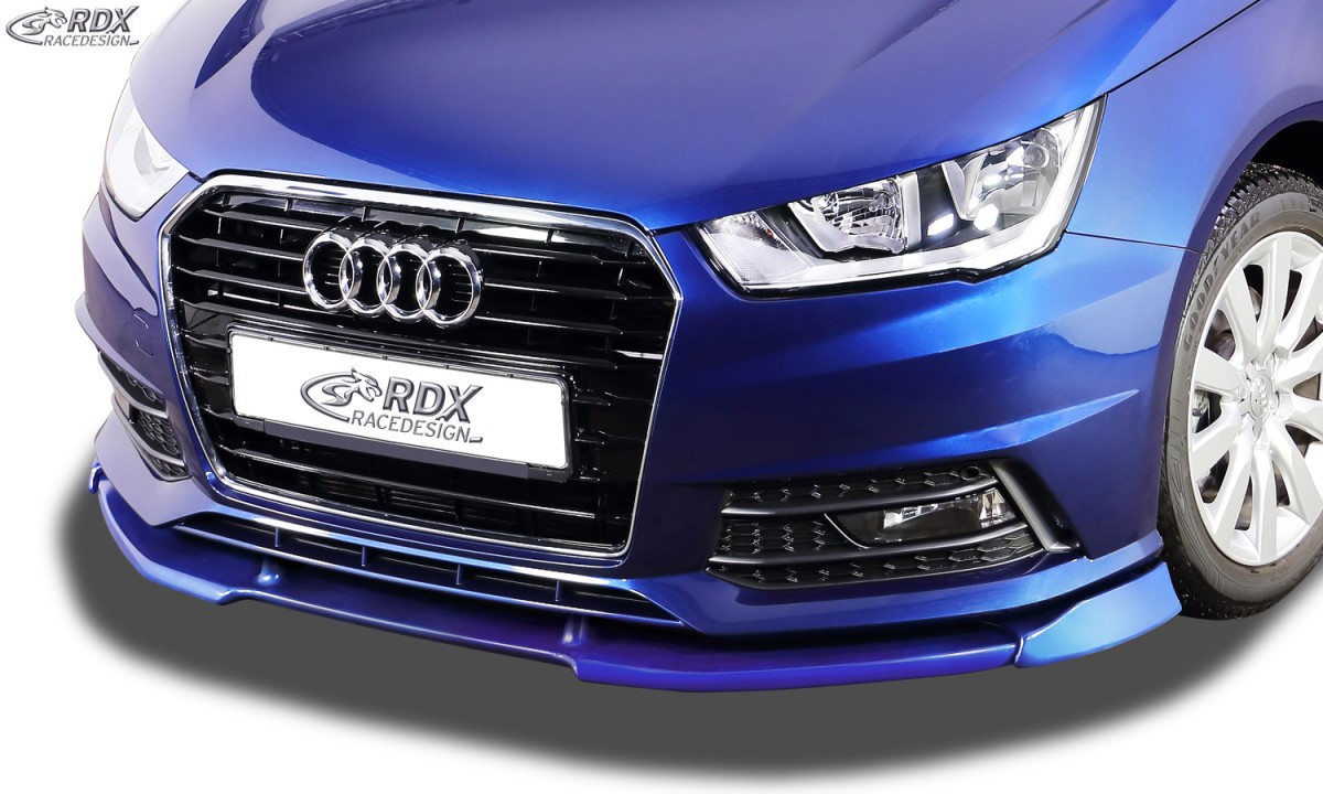 FRONT SPOILER VARIO-X AUDI A1 8X & A1 8XA SPORTBACK S-LINE (01/2015+) FRONT LIP SPLITTER