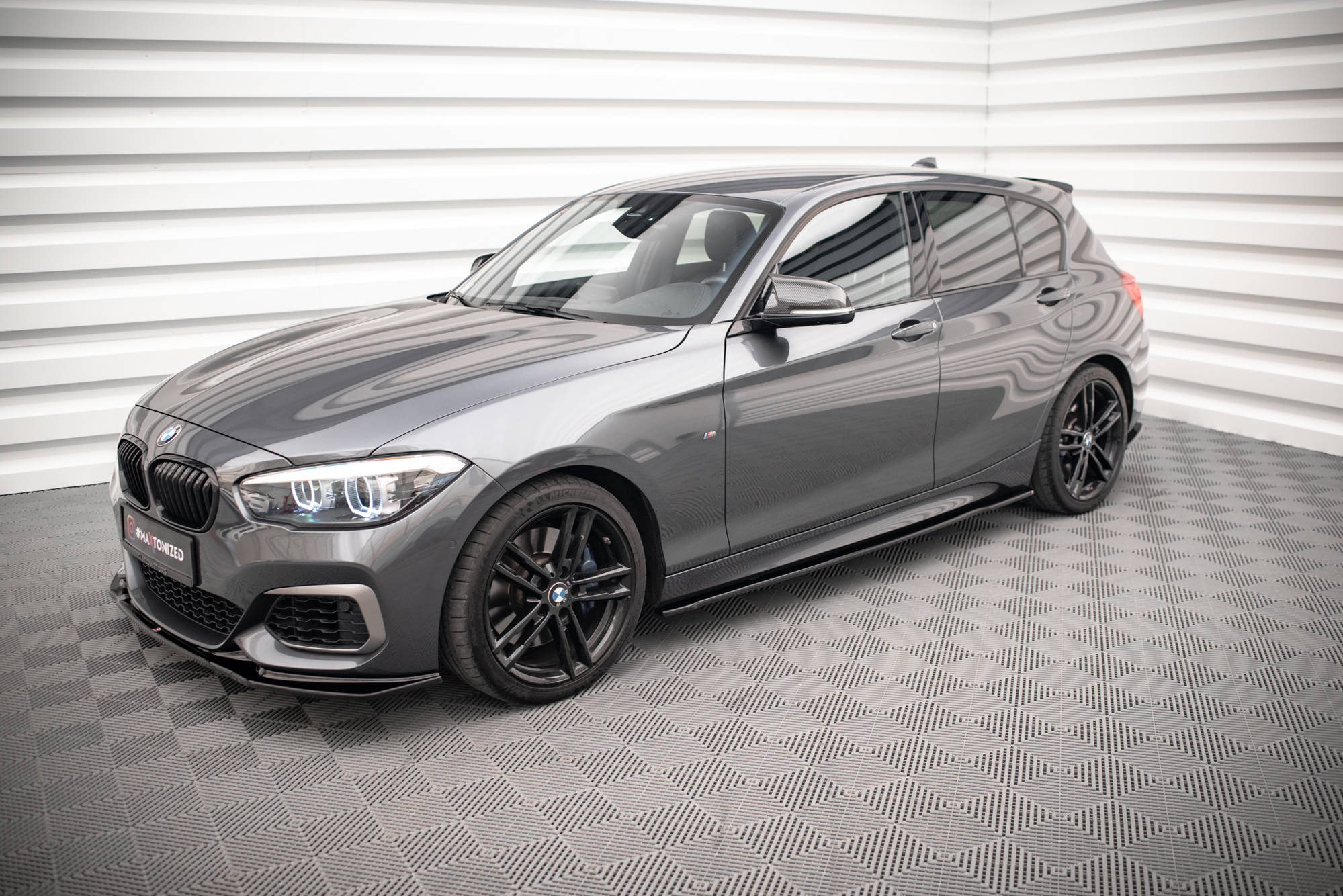 Side Skirts Diffusers V.2 BMW 1 F20 M135i / M140i / M-Pack - 4