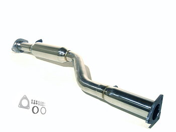 MAZDA RX8 03-11 STAINLESS STEEL DOWNPIPE / DE-CAT [SIX]