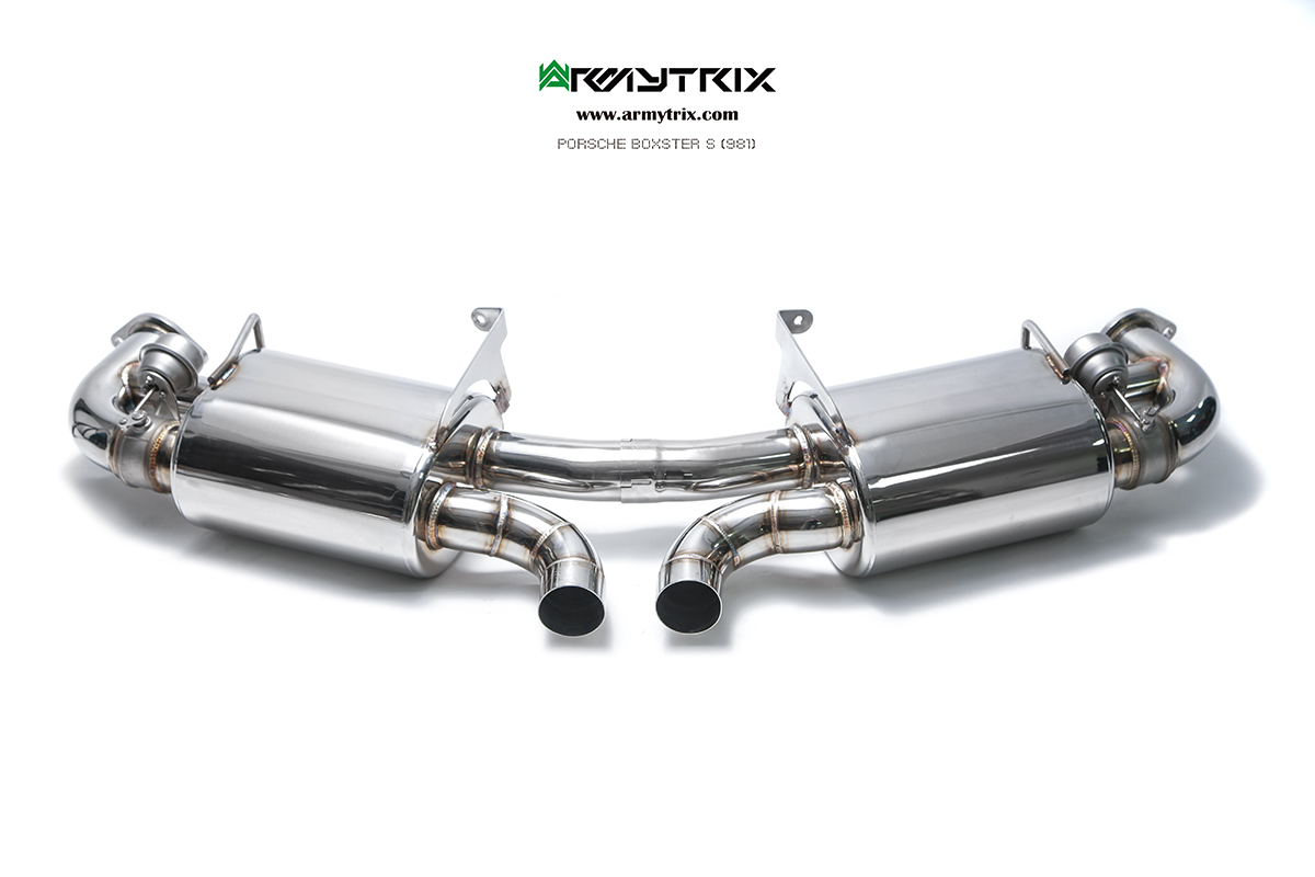 PORSCHE CAYMAN 981 CAYMAN / S / GTS / GT4 (2012-2016) STAINLESS STEEL CAT-BACK - 5
