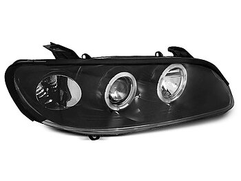 HEADLIGHTS OPEL OMEGA B 04.94-08.99 ANGEL EYES BLACK