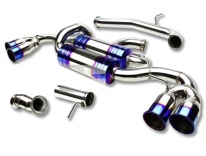 AUDI TTS QUATTRO 08+ 8J STAINLESS STEEL EXHAUST SYSTEM [SIX]