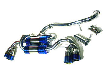 AUDI TTS QUATTRO 08+ 8J STAINLESS STEEL EXHAUST SYSTEM [SIX]