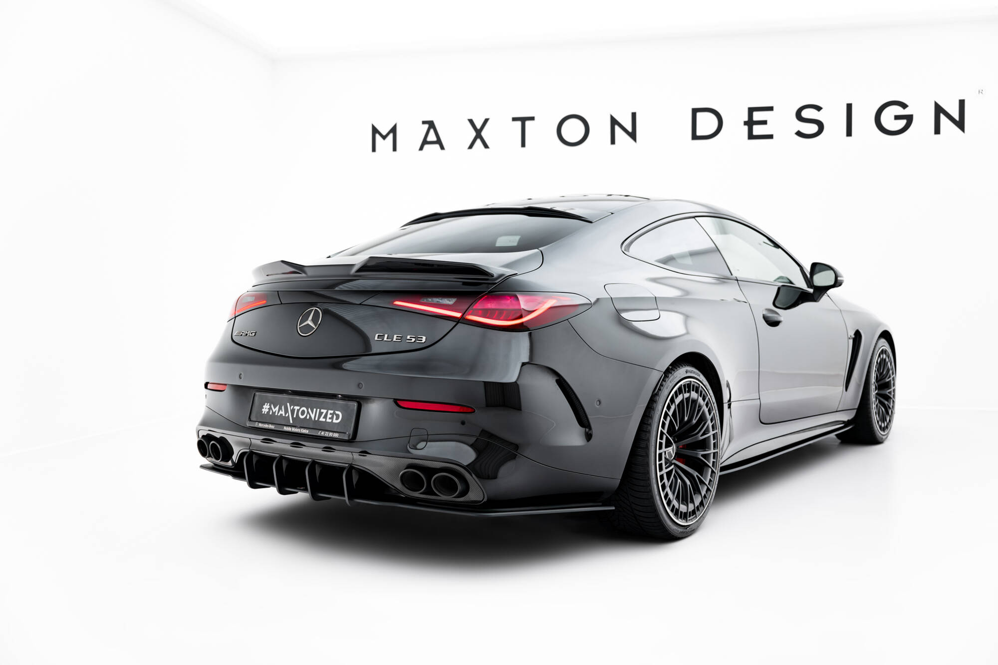 STREET PRO REAR DIFFUSER SUITABLE FOR MERCEDES-AMG CLE 53 C236 – MAXTON DESIGN
