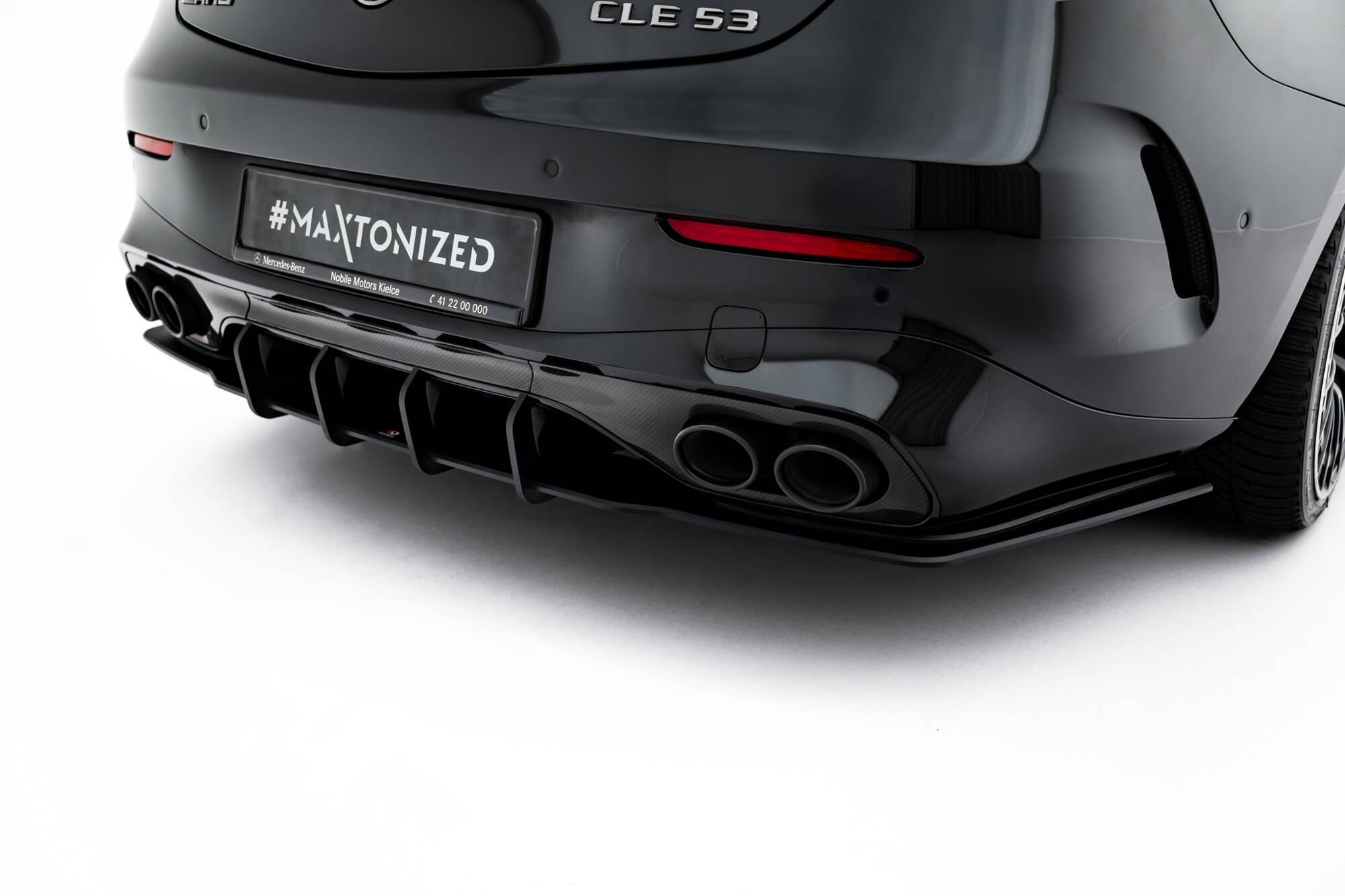 STREET PRO REAR DIFFUSER SUITABLE FOR MERCEDES-AMG CLE 53 C236 – MAXTON DESIGN - 2