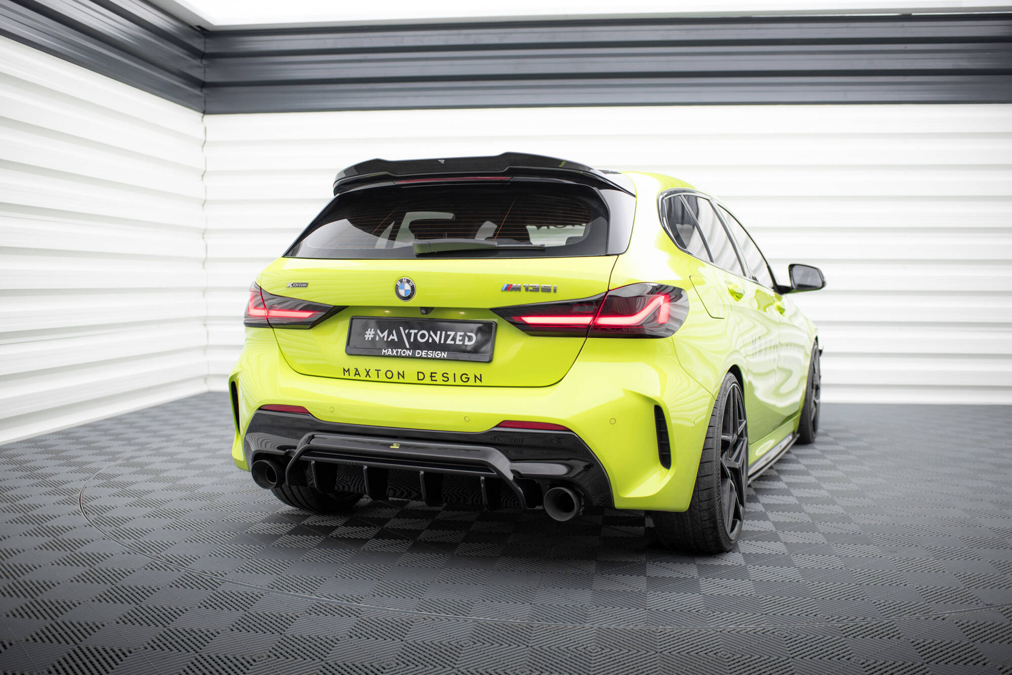 Rear Valance V.1 BMW M135I / 1 Series M Sport F40 - 2