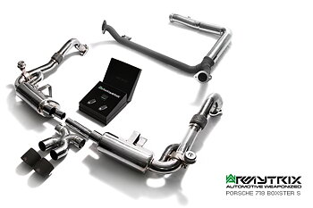 PORSCHE BOXSTER 718 BOXSTER / S (2016-) STAINLESS STEEL CAT-BACK