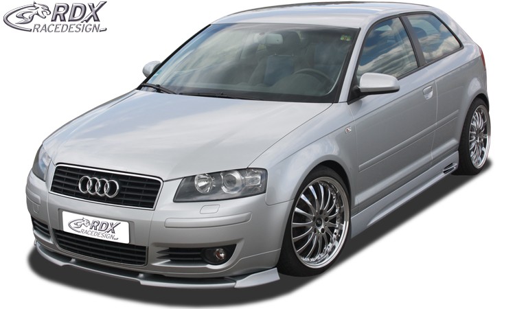 FRONT SPOILER VARIO-X AUDI A3 8P 2003-2005 FRONT LIP SPLITTER - 2