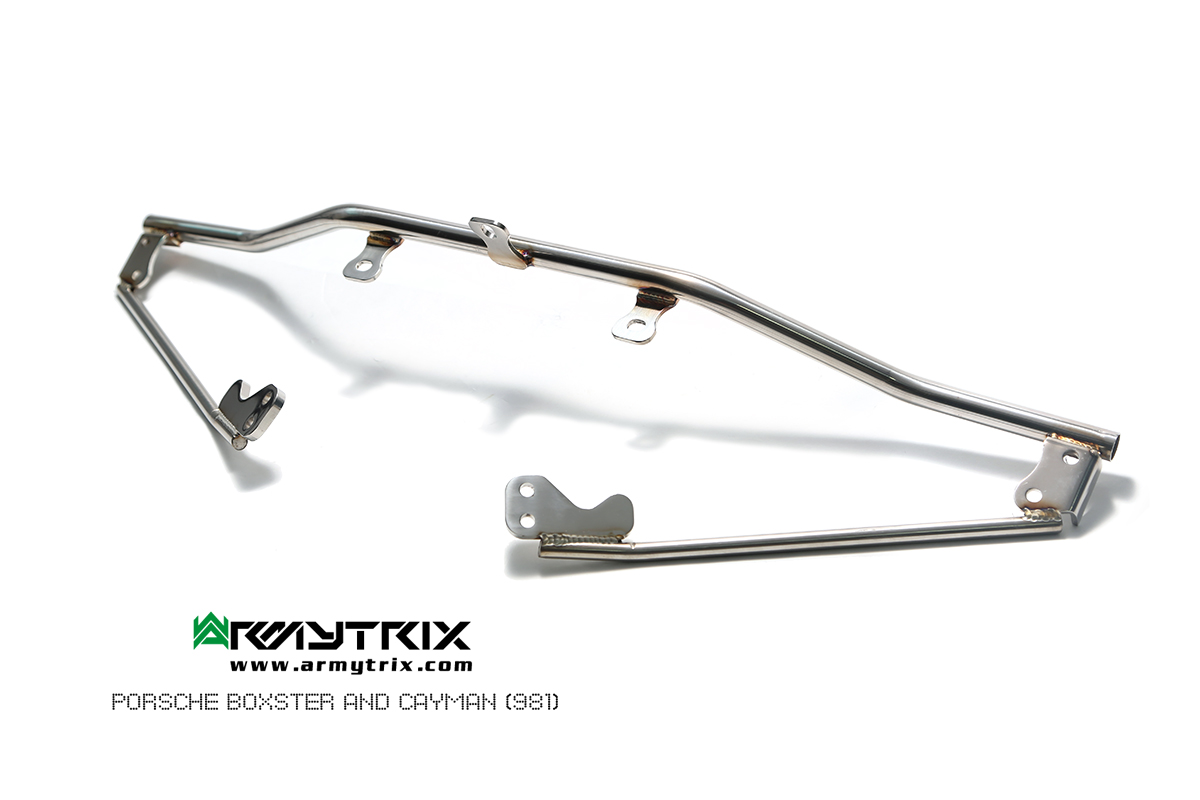 PORSCHE BOXSTER 981 BOXSTER / S / GTS / SPYDER (2012-2016) STAINLESS STEEL CAT-BACK - 42