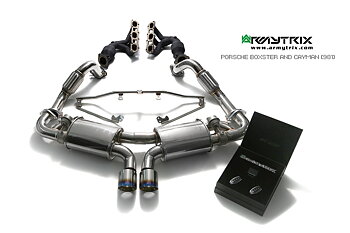 PORSCHE BOXSTER 981 BOXSTER / S / GTS / SPYDER (2012-2016) STAINLESS STEEL CAT-BACK