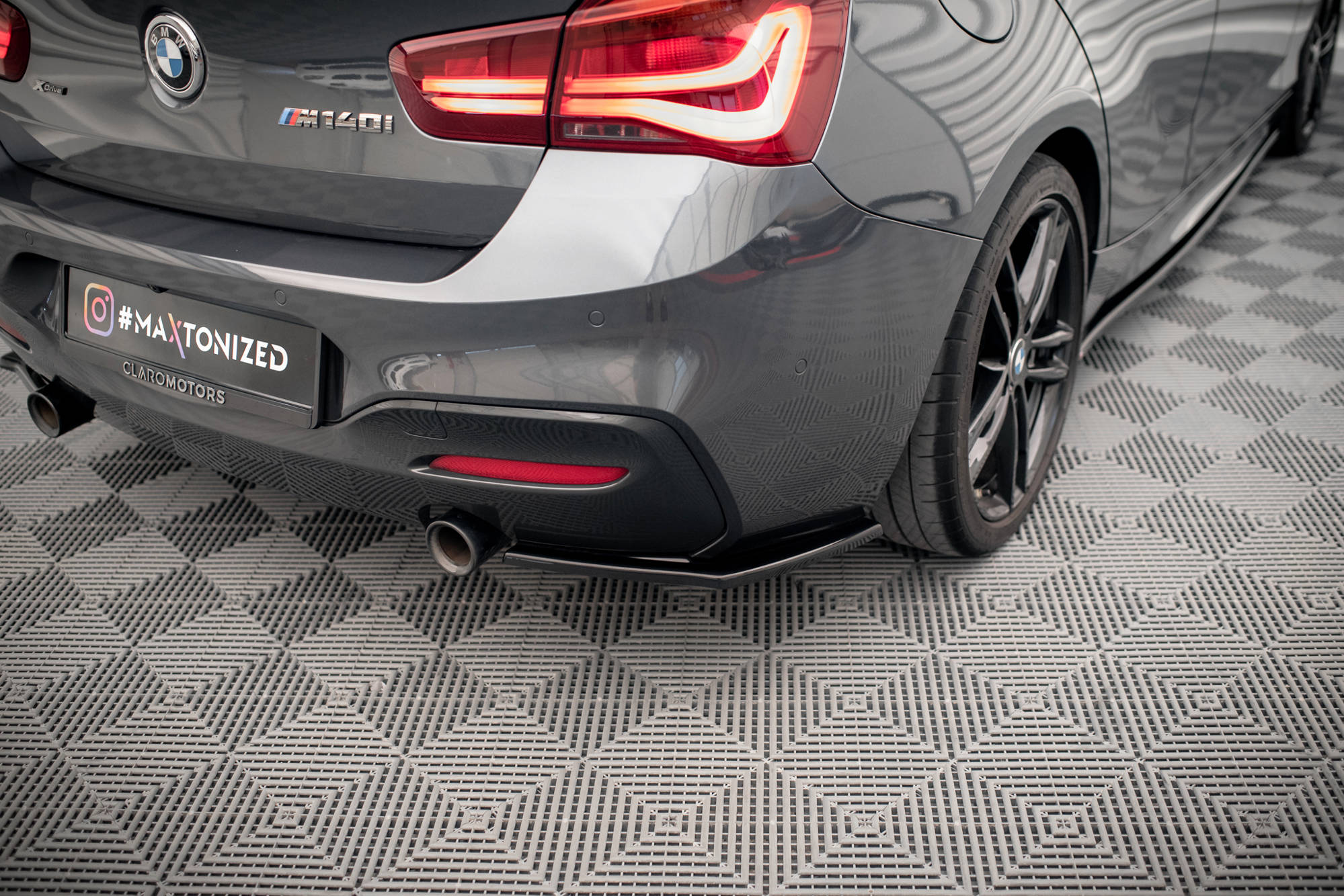 Rear Side Splitters V.1 BMW 1 F20 / F21 Facelift - 3