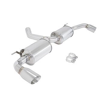 BMW X5 E70 07-09 V6 EX M-PACK AXLE BACK EXHAUST SS TIPS