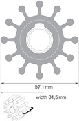 IMPELLER F5, 09-801B - 2