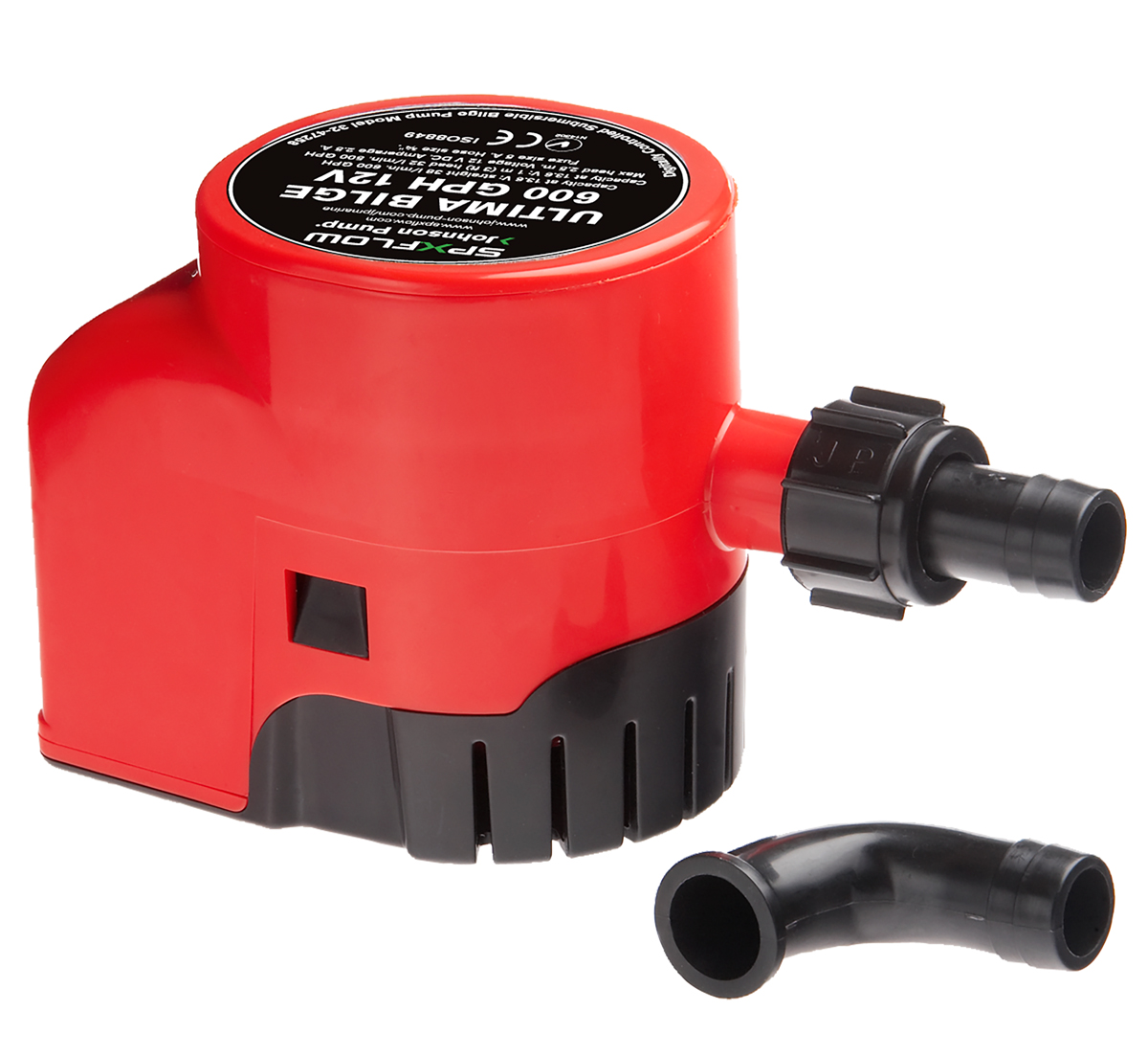 AUTOMATISK LÄNSPUMP ULTIMA BILGE 600 GPH 12V INT. SWITCH