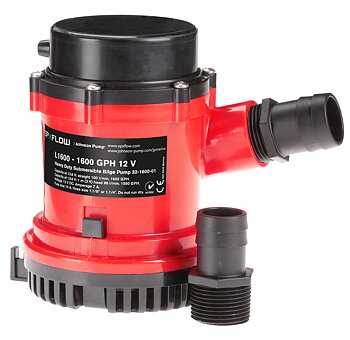 LÄNSPUMP HEAVY DUTY BILGE PUMP 1600 GPH 24V