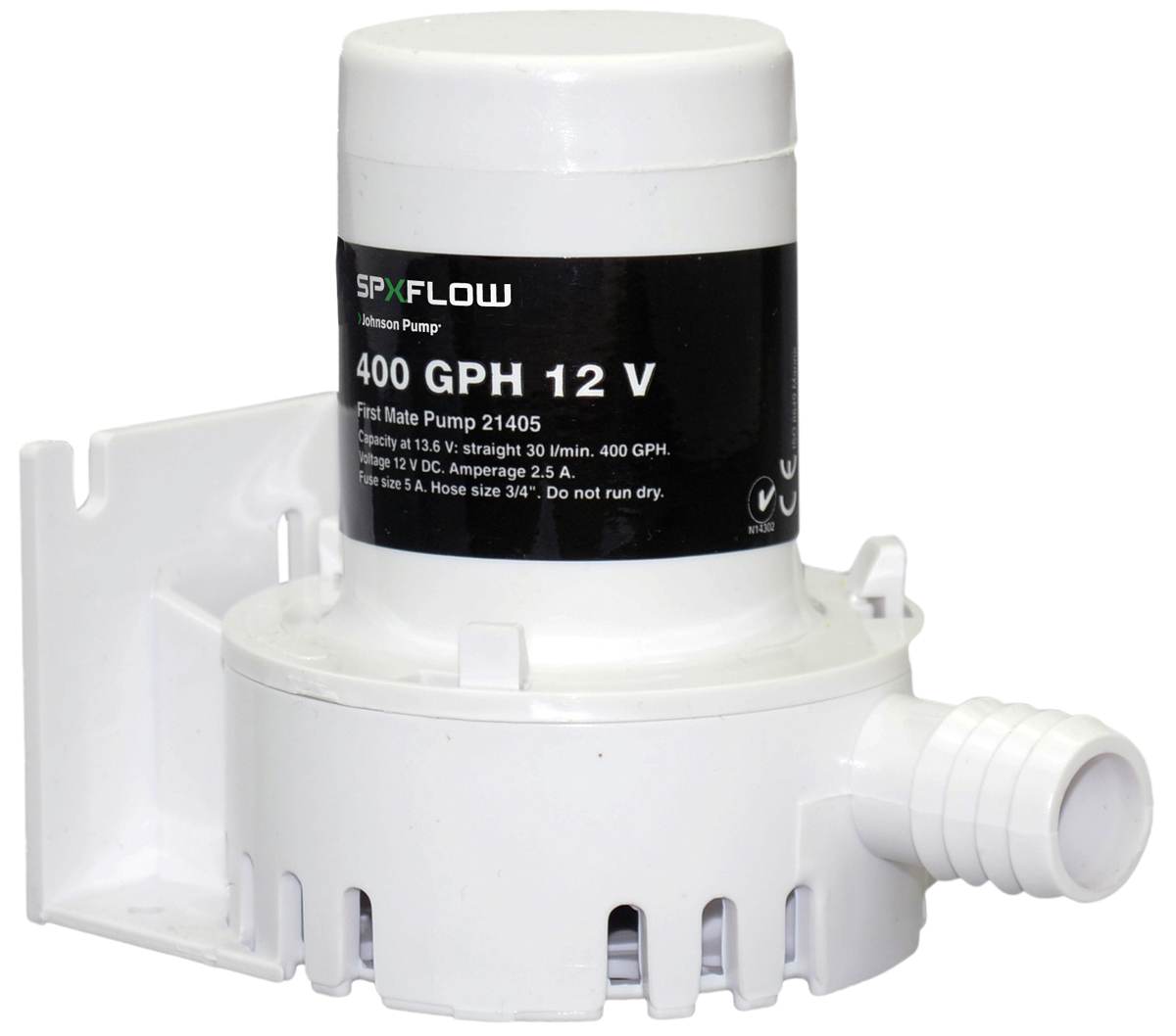 BILGE PUMP FIRST MATE 400 GPH 12V BILGE PUMP