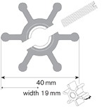 IMPELLER F35, 09-806B-1 - 2