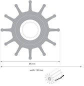 IMPELLER F95, 09-820B - 2