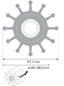 IMPELLER KIT F6  - 2