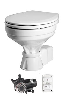 ELEKTRISK TOALETT AQUA-T SILENT ELECTRIC COMFORT 24V
