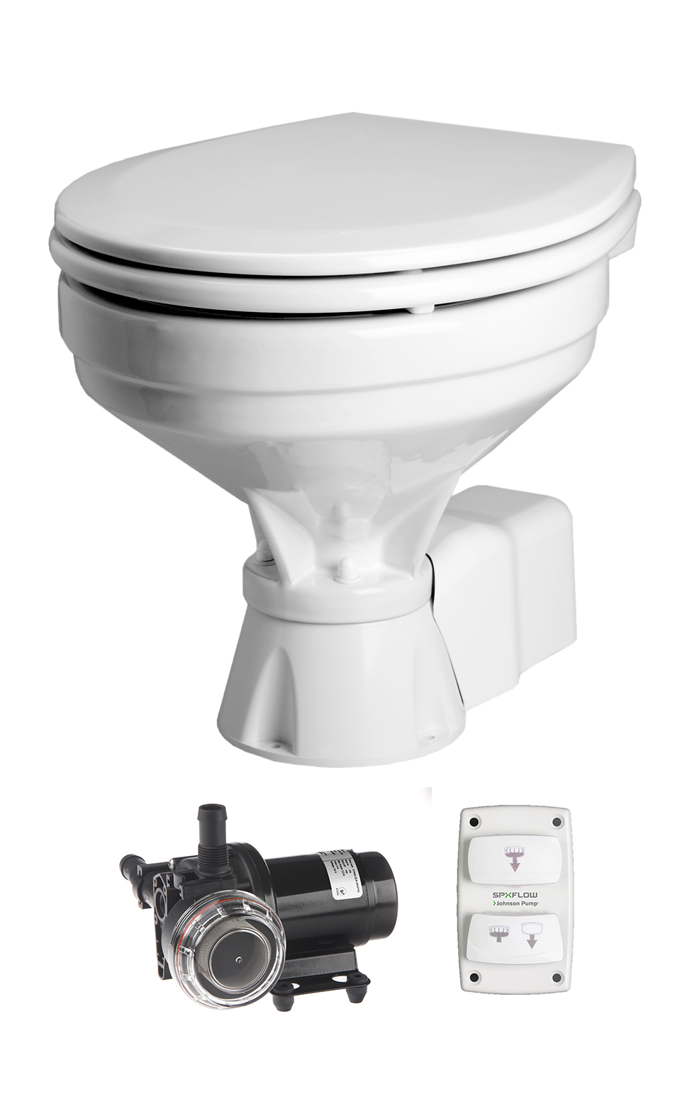 ELEKTRISK TOALETT AQUA-T SILENT ELECTRIC COMFORT 12V