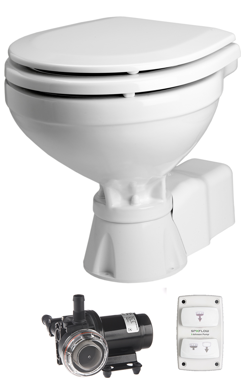 ELEKTRISK TOALETT AQUA-T SILENT ELECTRIC COMPACT 12V
