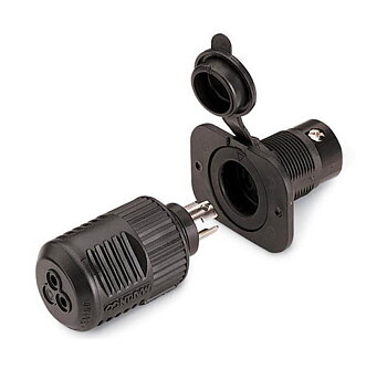 SCHNURSTECKER MIT BUCHSE MKR-18