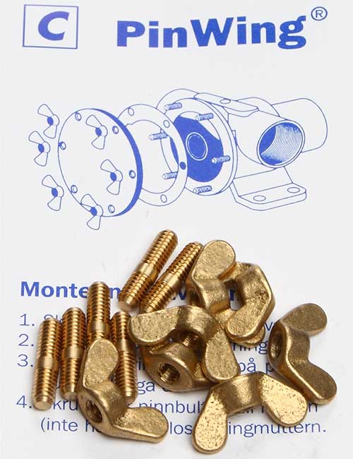 Pin wingsats C M4xM4 (6st)