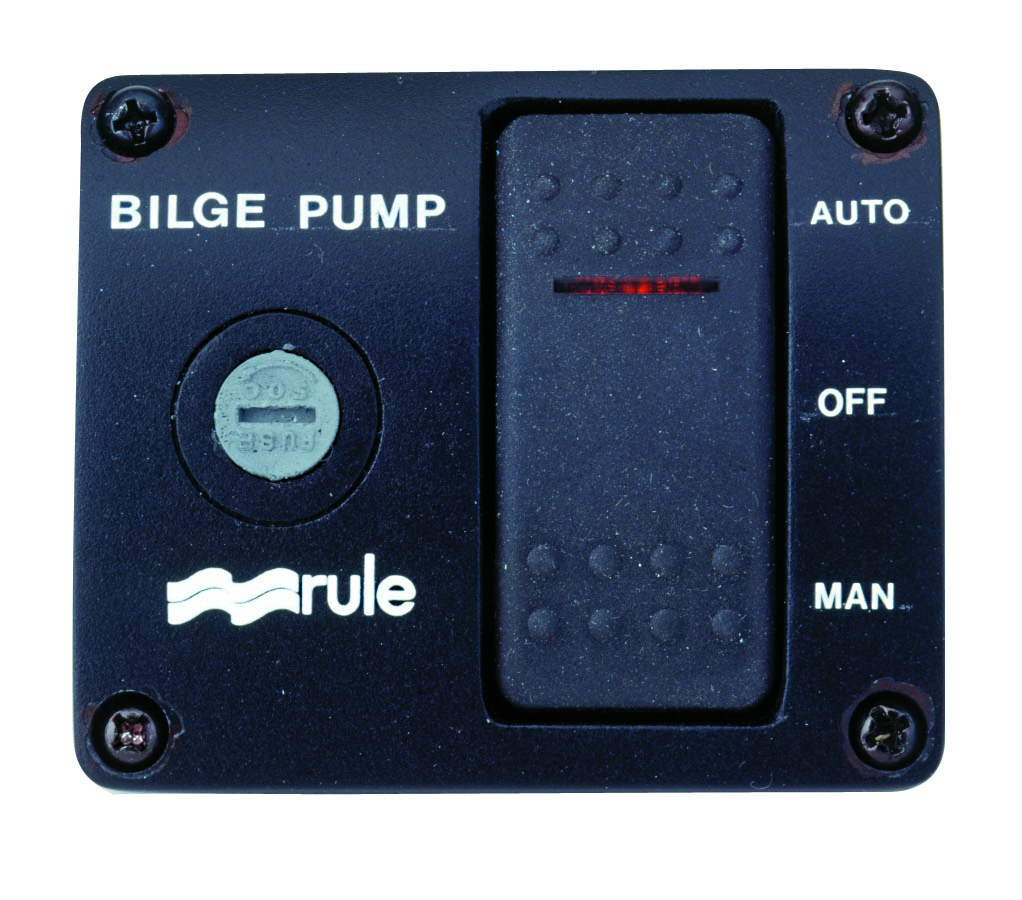 RULE SWITCH PANEL, 12V