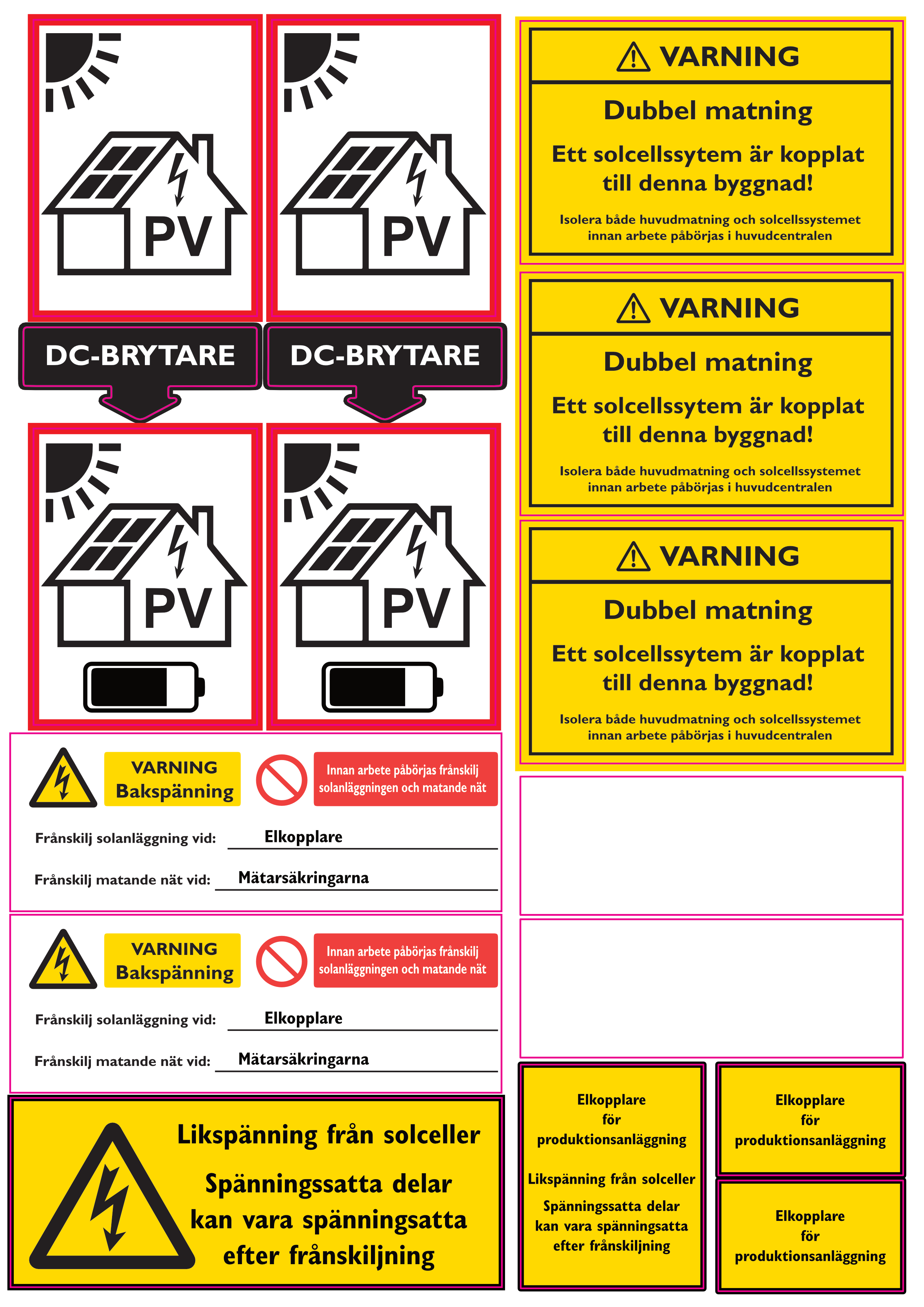 Dekaler, dekalark A4 Socellsanläggning - 3