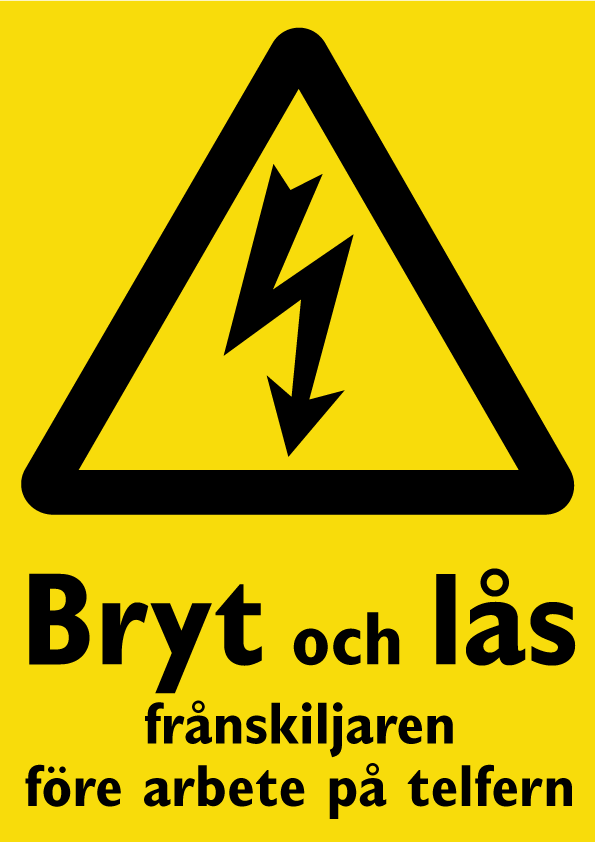 Varning EL - 5