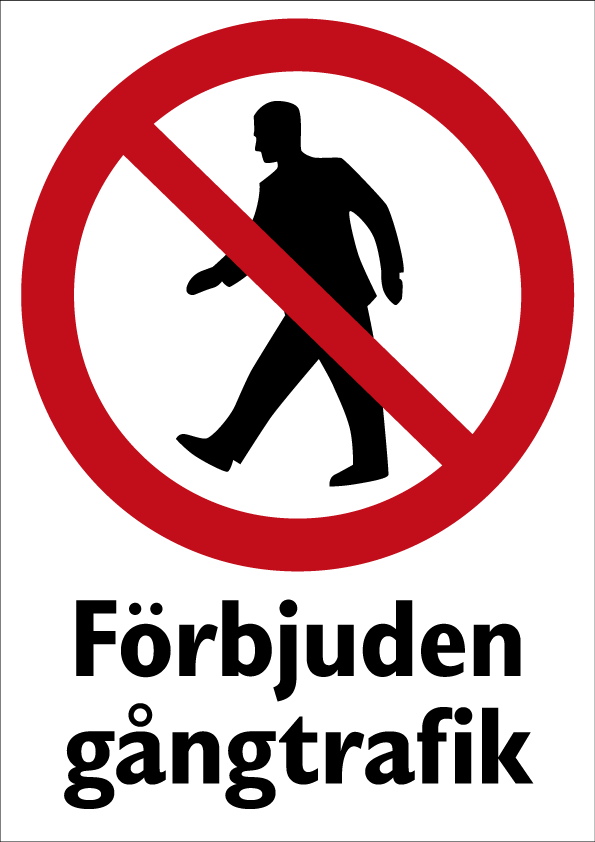 Förbudsskyltar - 5