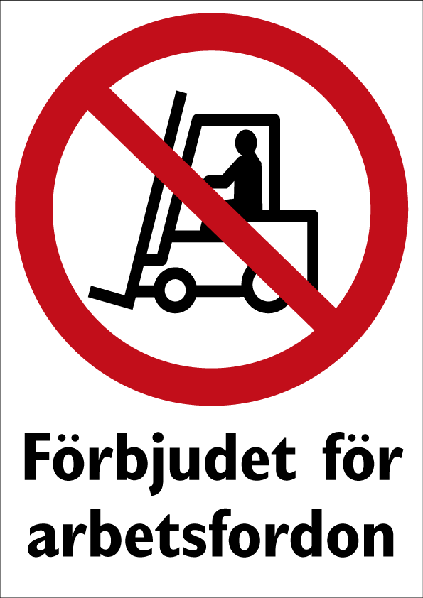 Förbudsskyltar - 4