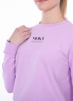 Ljuslila sweatshirt Australia från Moka