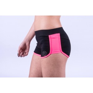 Shorts Rimini från Moka med dekor i gult, blått eller rosa - 3