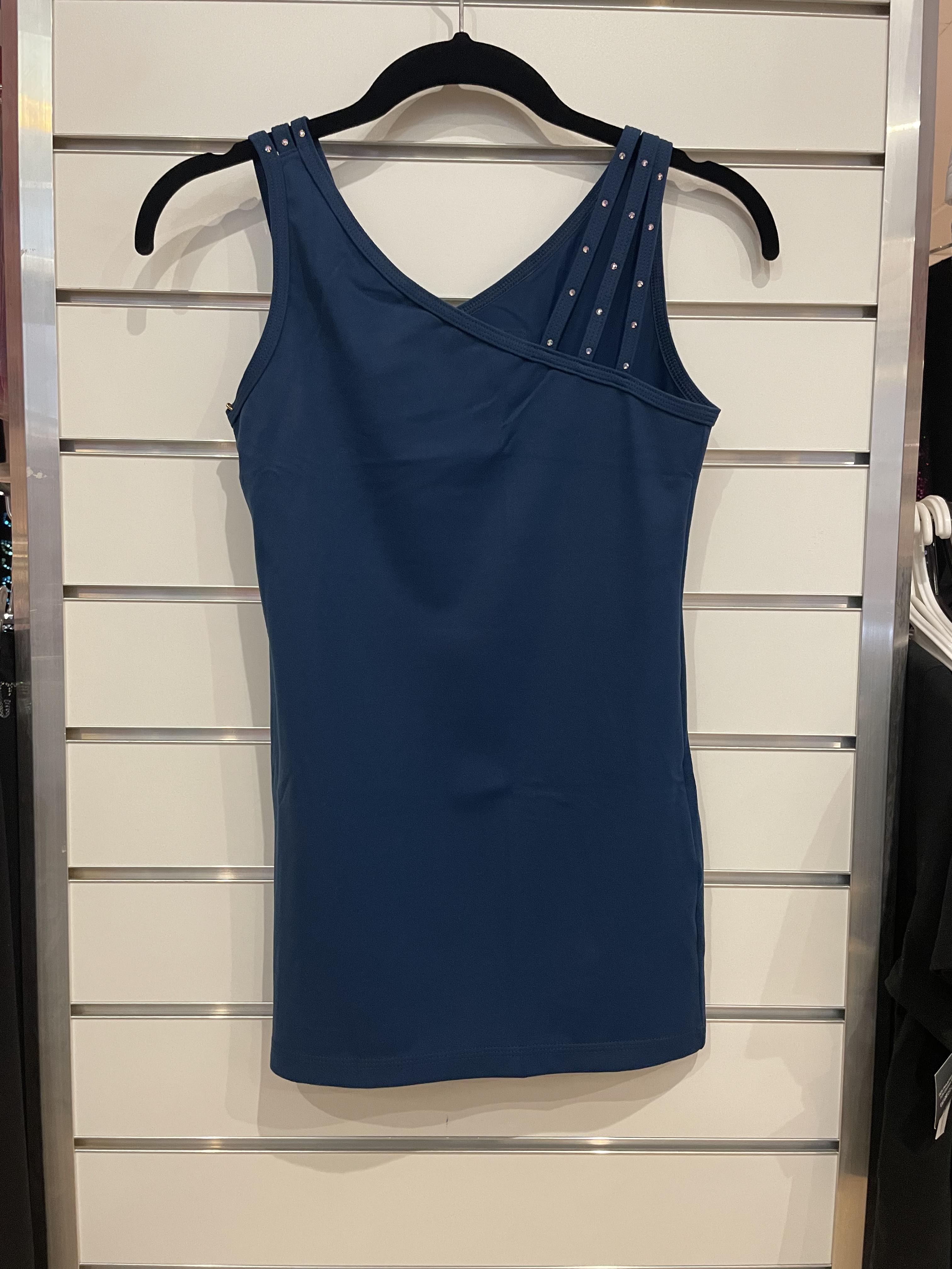 Blågrönt linne från Bolero med Swarovski