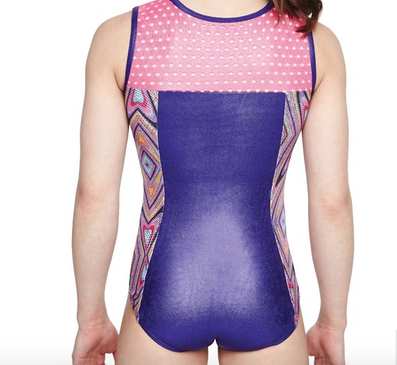 Lila gymnastikdräkt från Capezio - 2