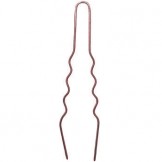 Curly pin brun 44 mm